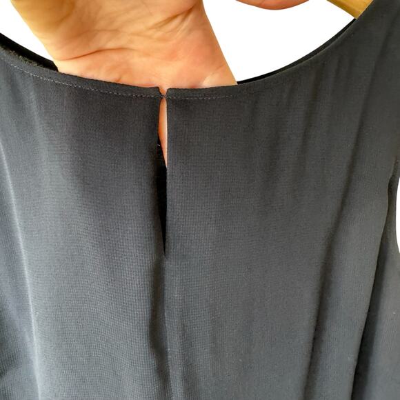 NITYA Double Layered Keyhole Sleeveless Blouse Size 38 - Picture 4 of 9